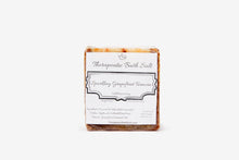 Load image into Gallery viewer, Turmeric and Sparkling Grapefruit Handcrafted Artisan Rough Cut Soap