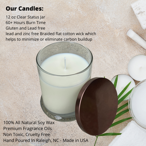 Citronella - Soy Wax Candle - Therapeutic Bath Salt