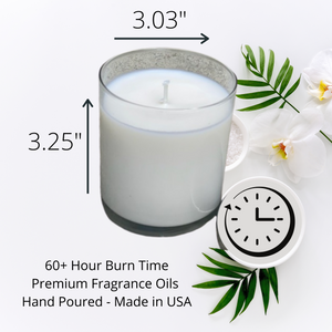 Frankincense and Myrrh - Soy Wax Candle - Therapeutic Bath Salt