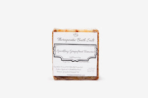 Turmeric and Sparkling Grapefruit Handcrafted Artisan Rough Cut Soap